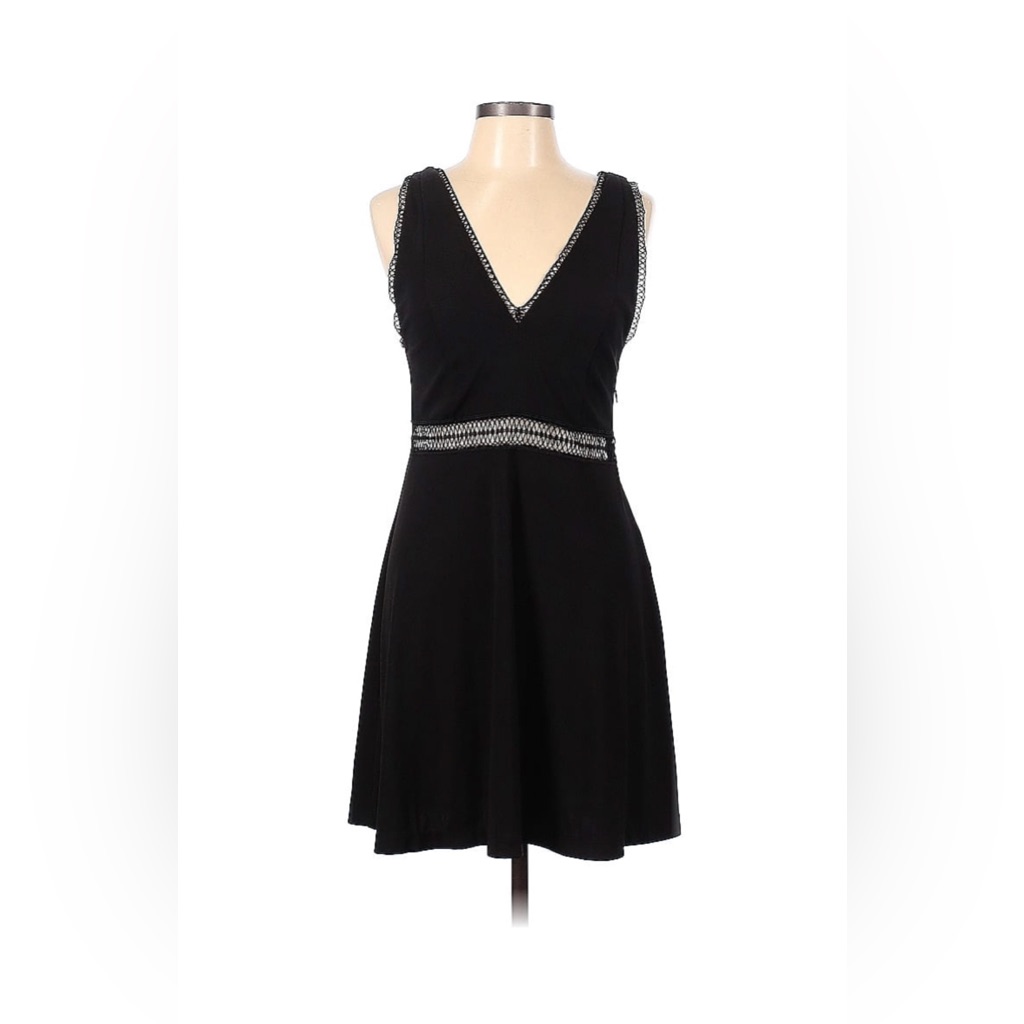 Free People King Of My Heart Mini Dress | Black | Size 10